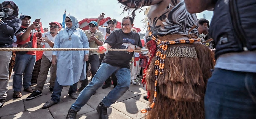 Kesederhanaan Anies Baswedan di HUT RI, Teladan bagi Pemimpin Masa Kini